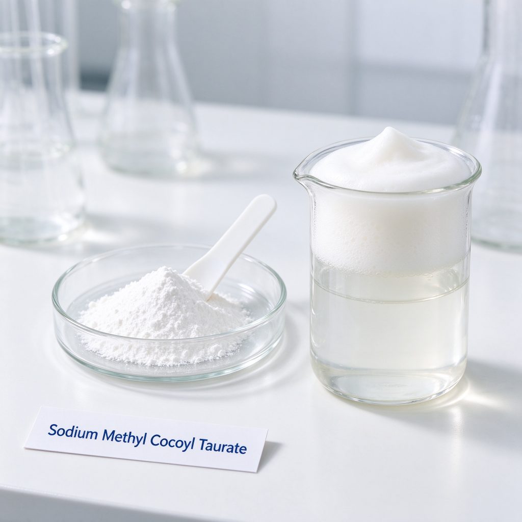 Sodium Methyl Cocoyl Taurate [CAS 12765-39-8]